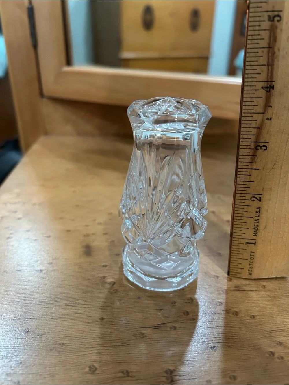 Vintage Noritake Crystal Salt and Pepper Shakers, Hampton Hill design - Set of 2